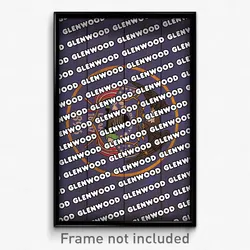 Glenwood Utah Poster (UT City Souvenir 11x17 Town Print)