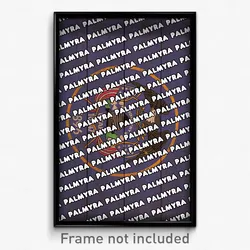 Palmyra Utah Poster (UT City Souvenir 11x17 Town Print)
