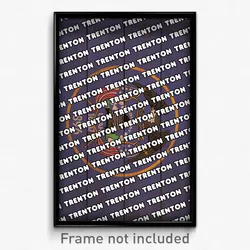 Trenton Utah Poster (UT City Souvenir 11x17 Town Print)