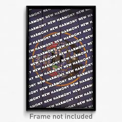 New Harmony Utah Poster (UT City Souvenir 11x17 Town Print)