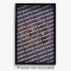 Fayette Utah Poster (UT City Souvenir 11x17 Town Print)