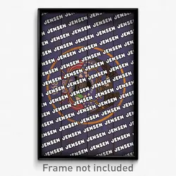 Jensen Utah Poster (UT City Souvenir 11x17 Town Print)