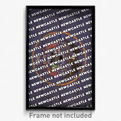 Newcastle Utah Poster (UT City Souvenir 11x17 Town Print)