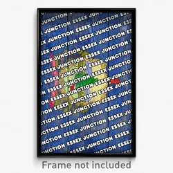 Essex Junction Vermont Poster (VT City Souvenir 11x17 Town Print)