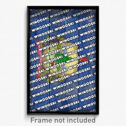 Winooski Vermont Poster (VT City Souvenir 11x17 Town Print)