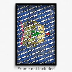Wells River Vermont Poster (VT City Souvenir 11x17 Town Print)