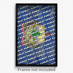 Pawlet Vermont Poster (VT City Souvenir 11x17 Town Print)
