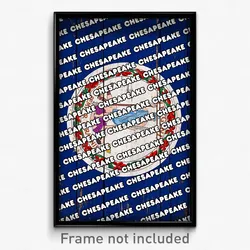 Chesapeake Virginia Poster (VA City Souvenir 11x17 Town Print)