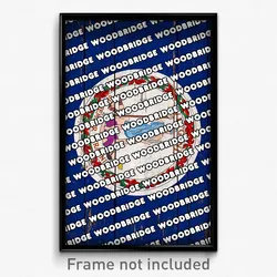 Woodbridge Virginia Poster (VA City Souvenir 11x17 Town Print)