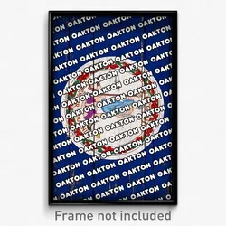 Oakton Virginia Poster (VA City Souvenir 11x17 Town Print)