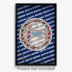 South Riding Virginia Poster (VA City Souvenir 11x17 Town Print)