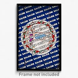 Salem Virginia Poster (VA City Souvenir 11x17 Town Print)