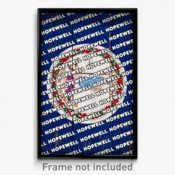 Hopewell Virginia Poster (VA City Souvenir 11x17 Town Print)