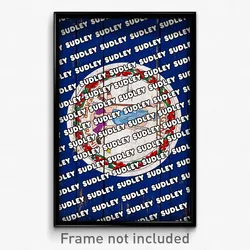 Sudley Virginia Poster (VA City Souvenir 11x17 Town Print)