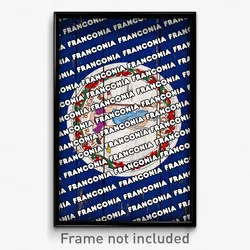 Franconia Virginia Poster (VA City Souvenir 11x17 Town Print)