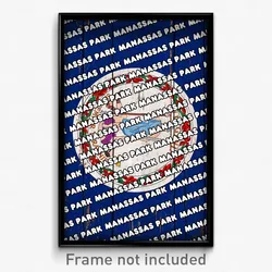 Manassas Park Virginia Poster (VA City Souvenir 11x17 Town Print)