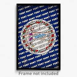 Fort Hunt Virginia Poster (VA City Souvenir 11x17 Town Print)