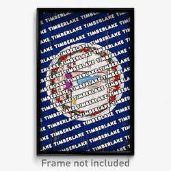 Timberlake Virginia Poster (VA City Souvenir 11x17 Town Print)