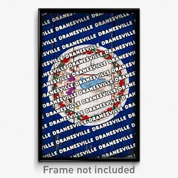 Dranesville Virginia Poster (VA City Souvenir 11x17 Town Print)