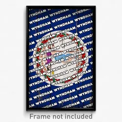 Wyndham Virginia Poster (VA City Souvenir 11x17 Town Print)