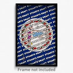 Stuarts Draft Virginia Poster (VA City Souvenir 11x17 Town Print)