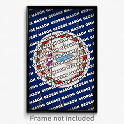 George Mason Virginia Poster (VA City Souvenir 11x17 Town Print)