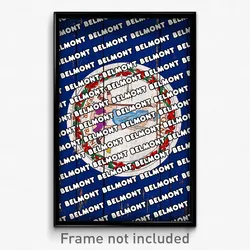 Belmont Virginia Poster (VA City Souvenir 11x17 Town Print)