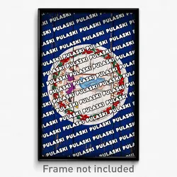 Pulaski Virginia Poster (VA City Souvenir 11x17 Town Print)