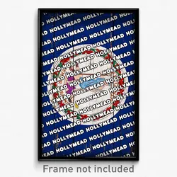 Hollymead Virginia Poster (VA City Souvenir 11x17 Town Print)