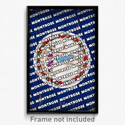 Montrose Virginia Poster (VA City Souvenir 11x17 Town Print)