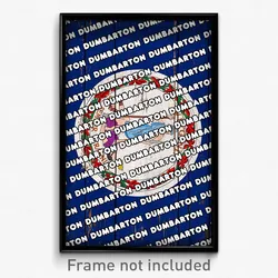 Dumbarton Virginia Poster (VA City Souvenir 11x17 Town Print)