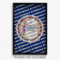 Wytheville Virginia Poster (VA City Souvenir 11x17 Town Print)