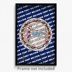 Fort Belvoir Virginia Poster (VA City Souvenir 11x17 Town Print)