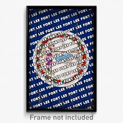 Fort Lee Virginia Poster (VA City Souvenir 11x17 Town Print)