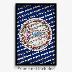 Floris Virginia Poster (VA City Souvenir 11x17 Town Print)