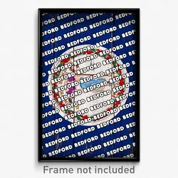 Bedford Virginia Poster (VA City Souvenir 11x17 Town Print)