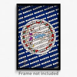 Marion Virginia Poster (VA City Souvenir 11x17 Town Print)