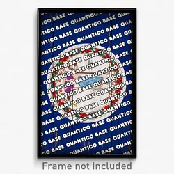 Quantico Base Virginia Poster (VA City Souvenir 11x17 Town Print)