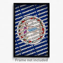 Crosspointe Virginia Poster (VA City Souvenir 11x17 Town Print)