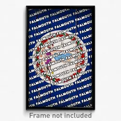 Falmouth Virginia Poster (VA City Souvenir 11x17 Town Print)