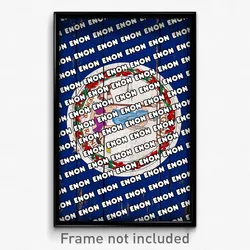 Enon Virginia Poster (VA City Souvenir 11x17 Town Print)