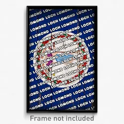 Loch Lomond Virginia Poster (VA City Souvenir 11x17 Town Print)