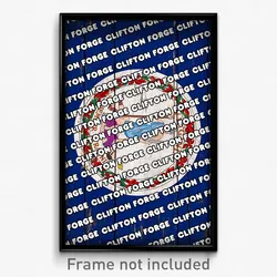 Clifton Forge Virginia Poster (VA City Souvenir 11x17 Town Print)