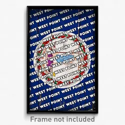 West Point Virginia Poster (VA City Souvenir 11x17 Town Print)