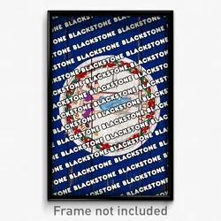 Blackstone Virginia Poster (VA City Souvenir 11x17 Town Print)