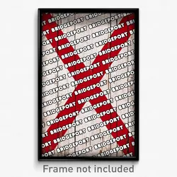 Bridgeport Alabama Poster (AL City Souvenir 11x17 Town Print)