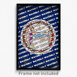 Waverly Virginia Poster (VA City Souvenir 11x17 Town Print)