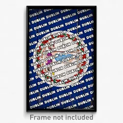 Dublin Virginia Poster (VA City Souvenir 11x17 Town Print)