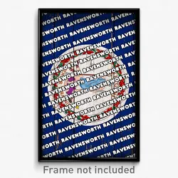 Ravensworth Virginia Poster (VA City Souvenir 11x17 Town Print)