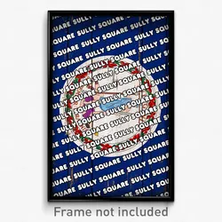 Sully Square Virginia Poster (VA City Souvenir 11x17 Town Print)